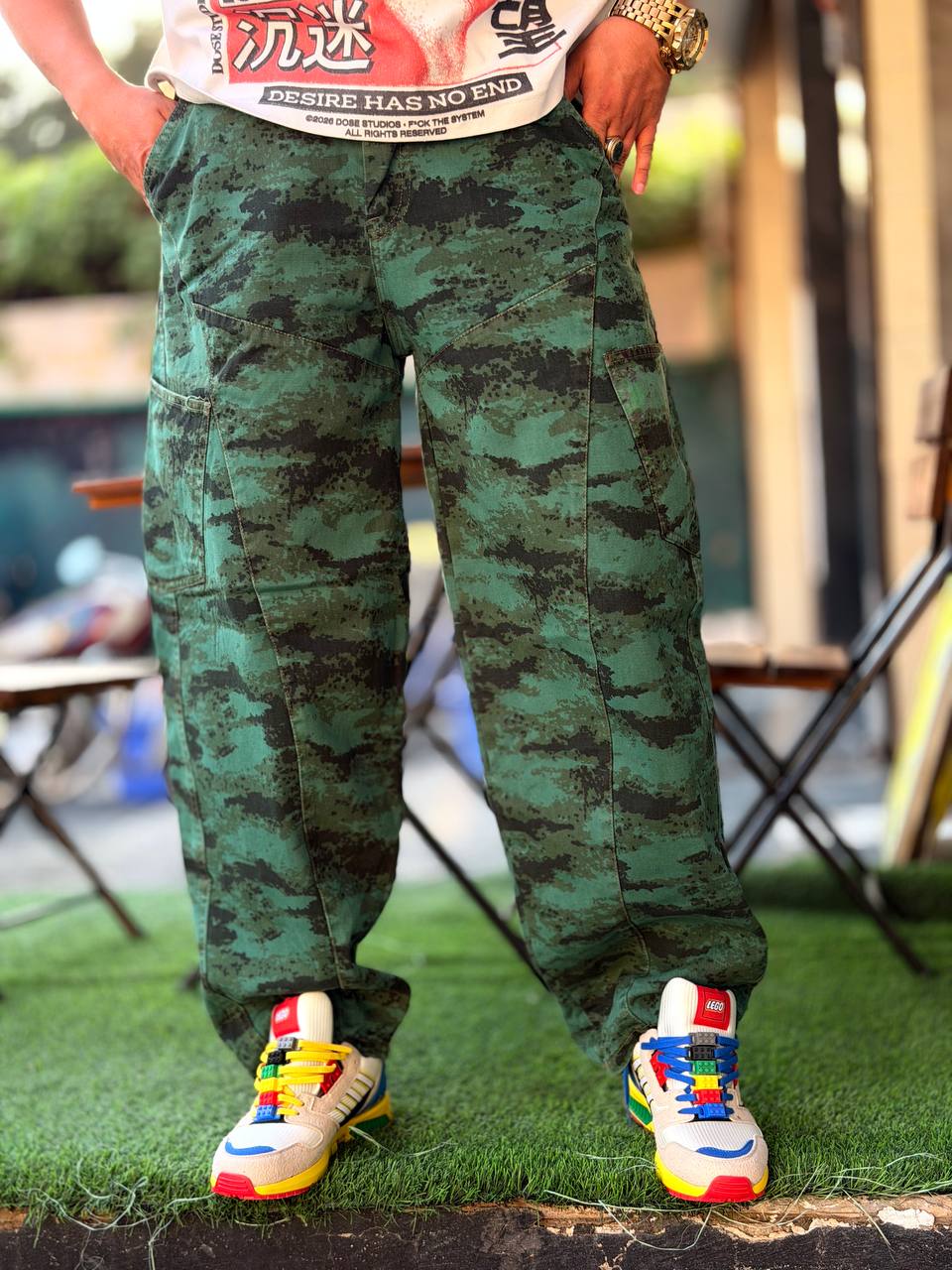 شلوار چیریکی شیش جیب